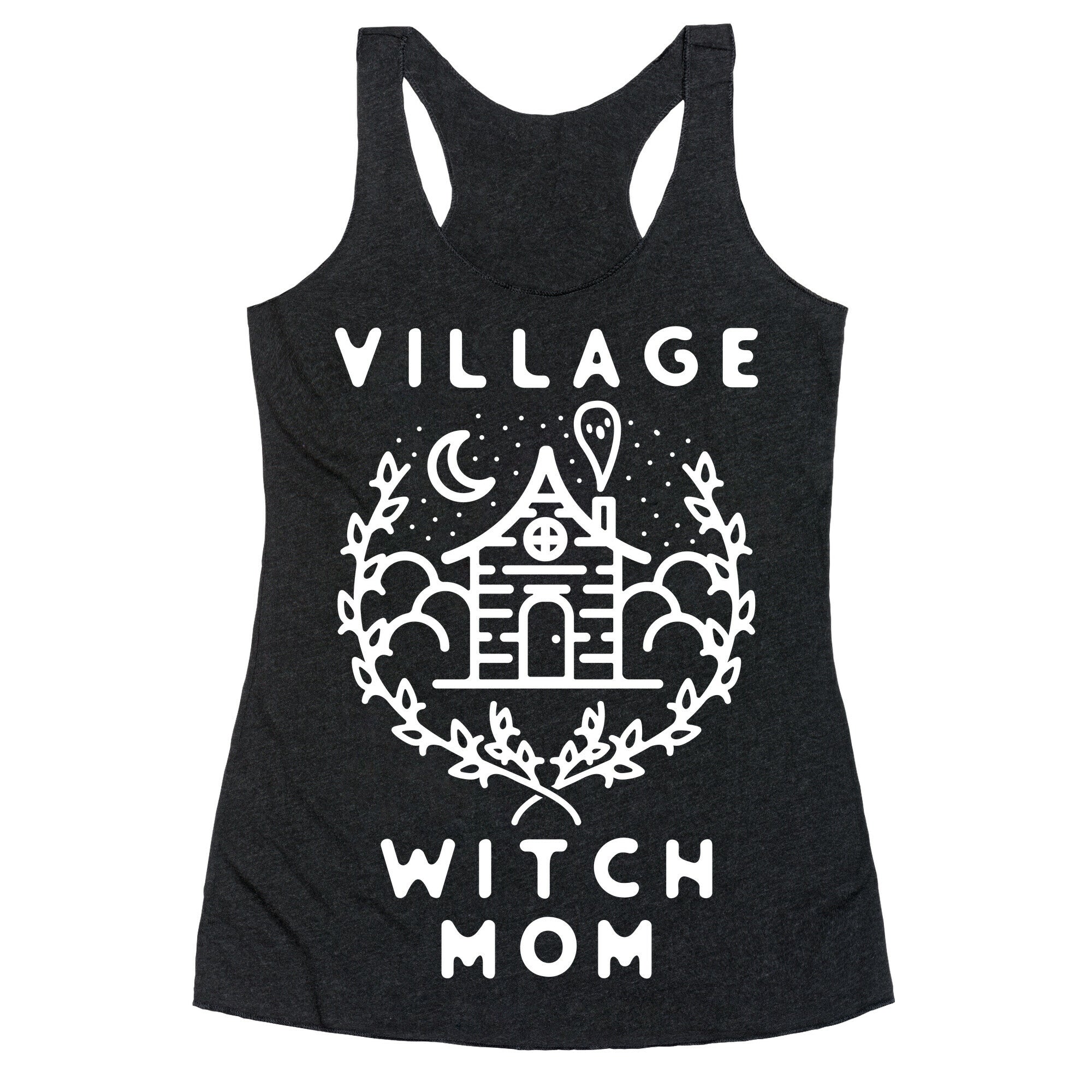 Village Witch Mom Racerback Tank